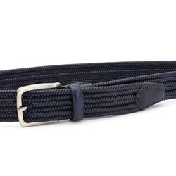 Make a Style Statement with R RONCATO Blue Leather Belt - The Perfect Accessory for Any Outfit, 125cm