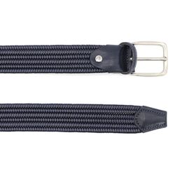 Make a Style Statement with R RONCATO Blue Leather Belt - The Perfect Accessory for Any Outfit, 115cm