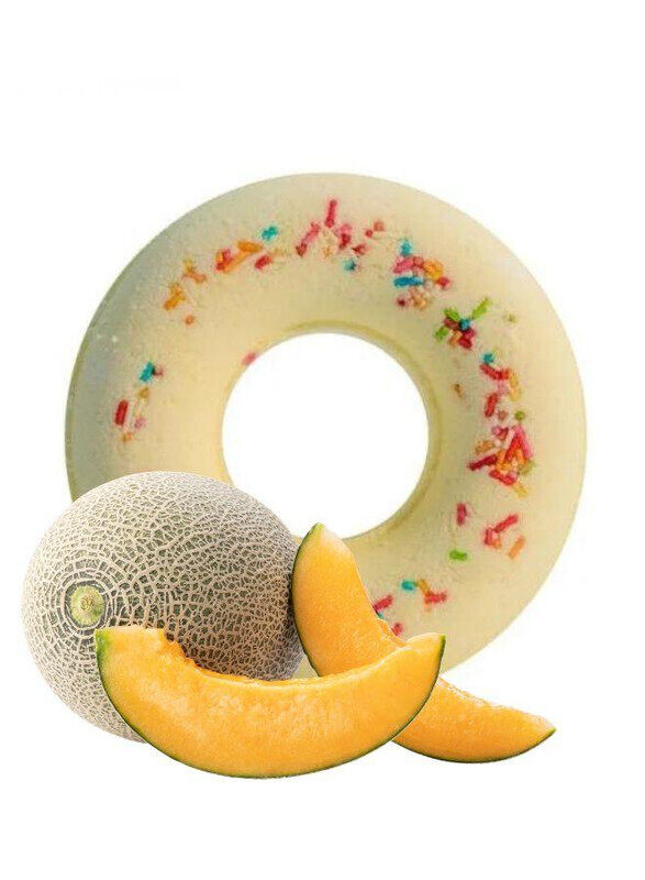 

Soap&Friends Melon Effervescent Bath Donut for Nourishing and Relaxing Skin, 125g