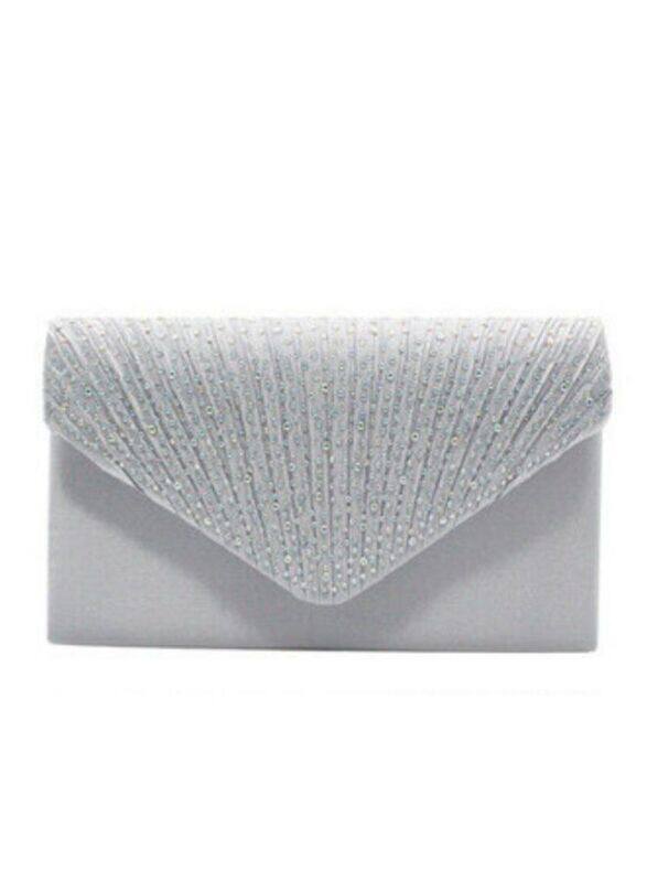 Radiant Solid Color Rhinestone Purse: Elegance Redefined for Women's Evening Ensembles