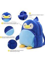 Mini Backpack Kids Cute School Shoulder Bag Toddler Plush Small Backpack Baby Schoolbag Preschool Bag Gift, Penguin