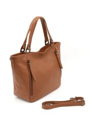 Gai Mattiolo Genuine Leather Bag - Size 32x26x14 - Brown Color