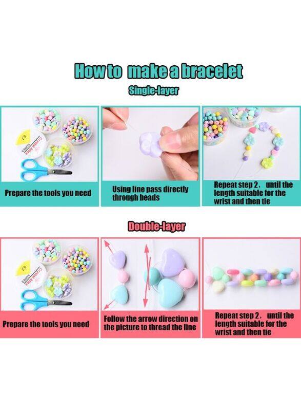 Smiley Beads for Making Bracelets Polymer Clay Beads 990 PCS 15 Styles Trendy Cute DIY Bracelet Earring Necklace Craft Making Supplies