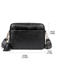 Black Leather Purse for Women - The Perfect Accessory for Everyday Style