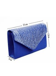 Elegant Solid Color Rhinestone Purse: Elevate Your Evening Look with Mini Crossbody Clutch Bags for Women