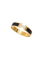 Stunning Black and Gold Ring with Sparkling Diamonds for Women, Valentines day gift for ladies