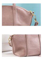 Chic Light Pink Leather Purse for Women - Elevate Your Style with a Touch of Feminine Flair