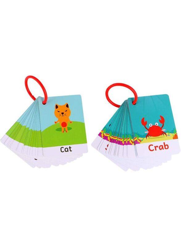 

Generic Farm Marine Animal Learning Cards: 2 Sets Educational Flash Cards Pocket Card Preschool Teaching Cards for kids