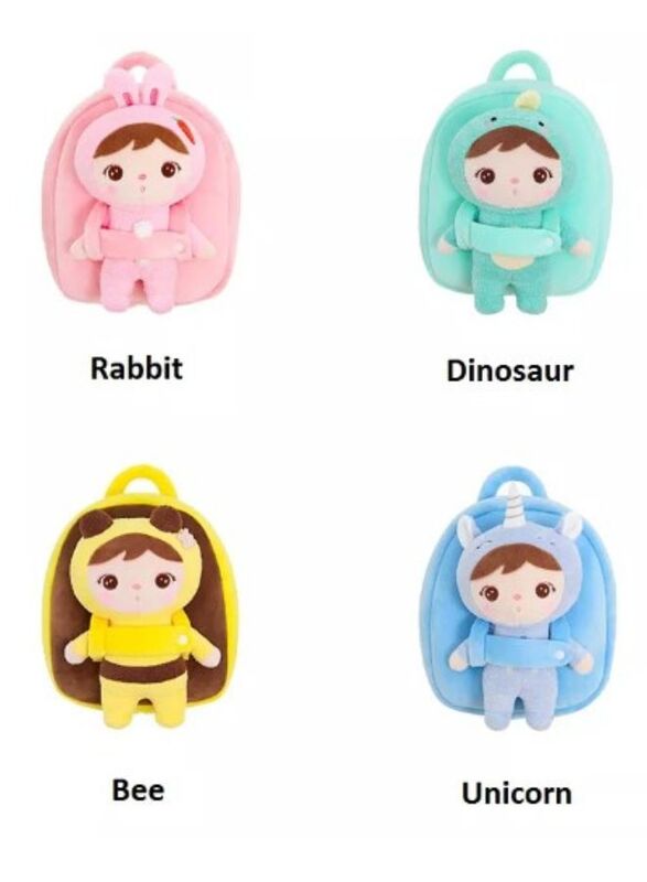 Doll Backpack Plush Toys for Kids Cute Stuffed Animals for Child Kindergarten School Shoulder Bag(Dinosaur)