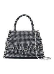 Trendy Rivet Handbag, crossbody bag and Luxury Diamond Purses for Stylish Women