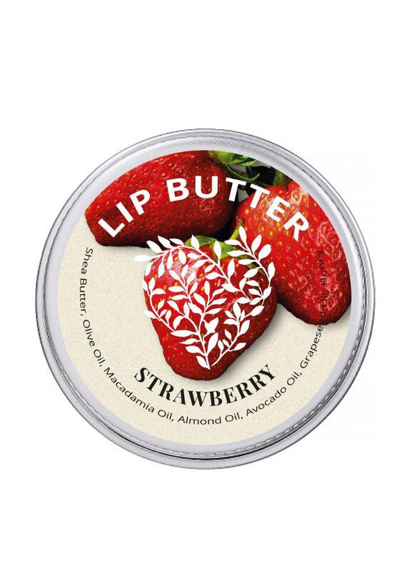 Soap&Friends Strawberry Flavour Lip Balm, Shea, Coconut, and Cocoa Butter Infused Bliss with Strawberry touch for Silky Smooth Lips,15ml