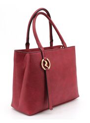 Flamboyant Red Leather Bag for Women - The Perfect Accessory for Any Outfit