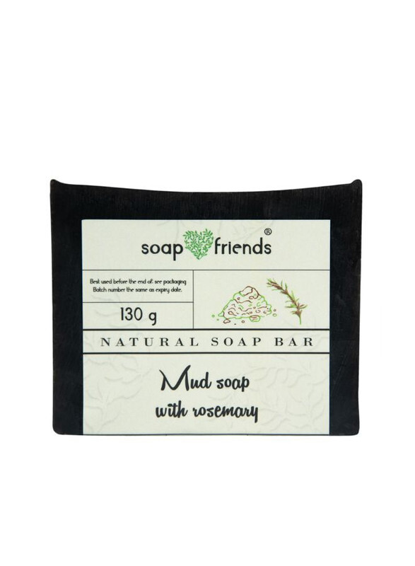 Mineral Rich Mudbath Soap Bar, 130g Soap for Cleansing and Nourishing purposes by Soap&Friends