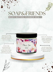 Soap&Friends Moisturizing Flower SPA Body Butter - Hydrating Skin Care - 250ml