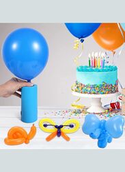 Electric Air Pump Balloon Inflators, Portable Balloon Arch Kit include Nozzle Balloon Knotter and Happy Birthday Balloon, Animal Balloon for Party Festival Decoration