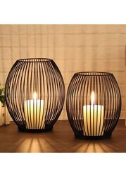 Elegant Decorative Candle Holder Oval Shape - Exquisite Centerpiece for Ambience and Relaxation