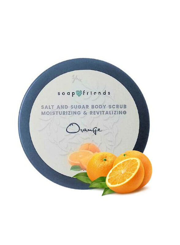 

Orange Body Scrub by Soap&Friends-200ml