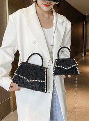 Trendy Rivet Handbag, crossbody bag and Luxury Diamond Purses for Stylish Women