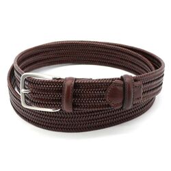 Make a Style Statement with R RONCATO Brown Leather Belt - The Perfect Accessory for Any Outfit, 115cm