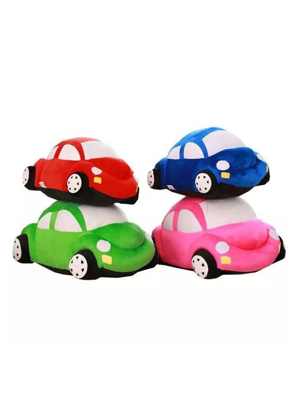 Cute Car Model Plush Toy Car for Kids, Red