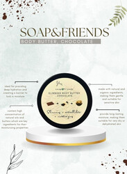 Soap&Friends Chocolate Body Butter with Avocado Oil and Shea Butter - 200 ml