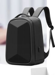 Designer Waterproof Business Laptop Backpack - Size 29cm x 42cm x 15cm - USB, Anti-Theft Laptop Bag