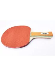 Table Tennis Set for Indoor and Outdoor Fun, 2 Wooden Table Tennis Rackets with 3 Balls for Kids Playing, Multicolor