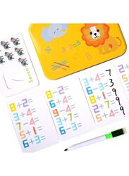 Educational Toys Reusable Math Learning Puzzle Cards for kids