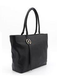 Deep Black Leather Bag for Women - The Perfect Accessory for Any Outfit