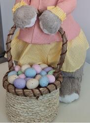 Set of 2 Easter Bunny Made with Straw Easter Decoration for homes, shops, hotels and Restaurants 96 cm each
