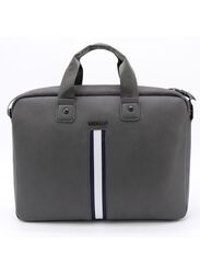 Greyish, Stylish and Elegant Women's Leather Handbag - Timeless and truely Verstile Handbag