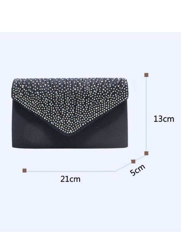 solid color rhinestone purse mini evening bags women handbags ladies crossbody clutch bag for woman