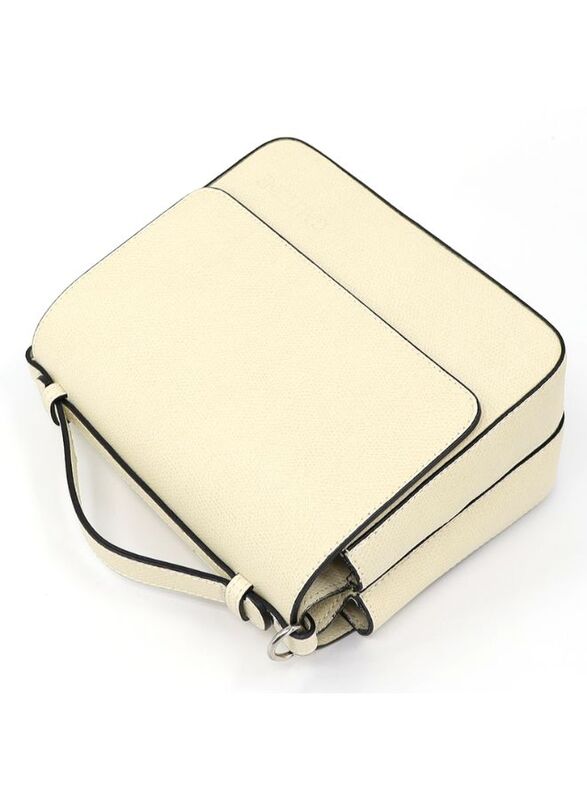 Stylish and Sophisticated Cream Leather Handbag for Women