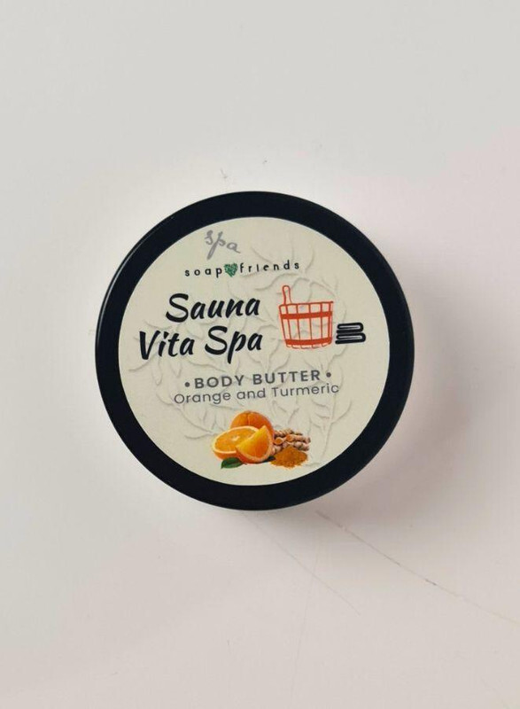 50ml Orange with Turmeric Body Butter for Post-Sauna for Silky Smooth Skin