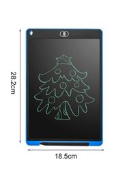12 inch Writing Tablet Multifunctional Pressure Sensing ABS Protective LCD Drawing Board for Children,Blue