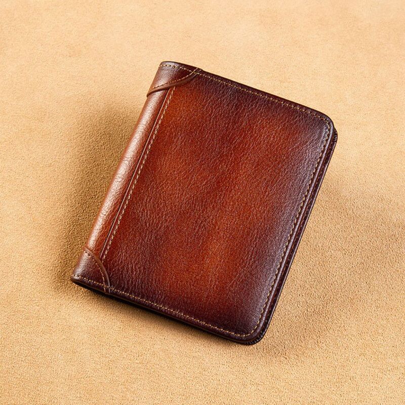 Timeless Leather Wallet for Men - A Must-Have Accessory, Brown