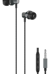 E-Root Wired In-Ear Earphones, Black