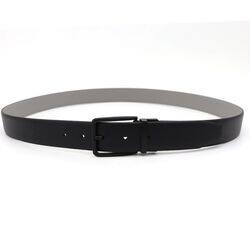 Classic and Timeless: Genuine Blue Leather Cow Belt - A Versatile Accessory for Any Occasion, 120cm