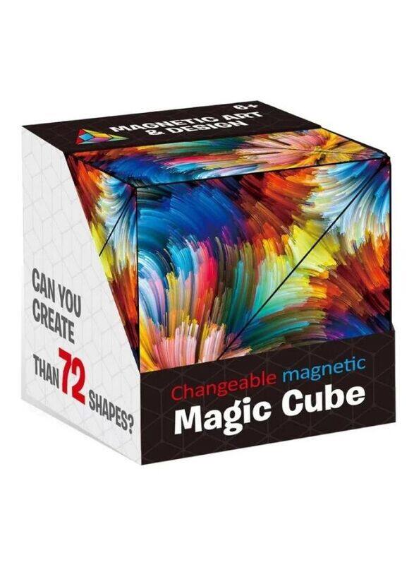 

Generic Shape Shifting Box, Fidget Cube with 36 Rare Earth Magnets, Extraordinary 3D Magic Cube, Cube Magnet Fidget Toy Transforms Into Over 70 Shapes, Red