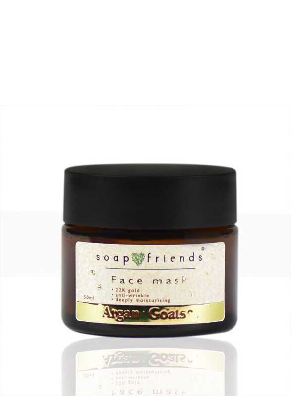 

Soap&Friends Argan and Goats Regenerating Face Mask, Nourishing Formula, 50 ml