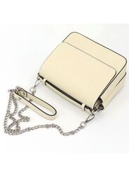 Stylish and Sophisticated Cream Leather Handbag for Women