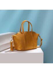 Sophisticated Mustard Leather Purse for Women - Elevate Your Look with a Touch of Elegance