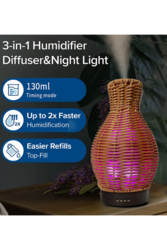 All-in-One 3-in-1 Humidifier, Diffuser, and Night Light: Efficient Moisture, Aromatherapy, and Illumination