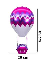 89 cm 3D Hot Air Foil Balloon, Birthday Party Decor, Anniversary Decor, Graduation Decor, Holiday Decor, Easter Decor, Indoor Outdoor Decor, Home Decor, Valentine's Day Decor, Room Decor, Purple
