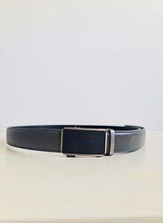 Men's Leather Belt, Adjustable Ratchet Belt Automatic Buckle