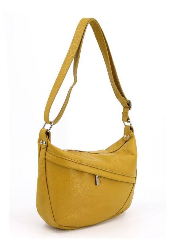 

Generic Striking and Modern Mustard Cow Leather Women's Handbag - A Timeless Collection that matches your style statement