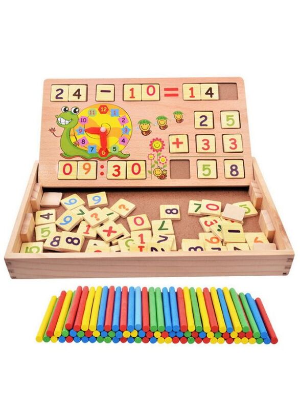 Digital Alphabet Math and General Skill Learning Educational Wooden Toy for kids