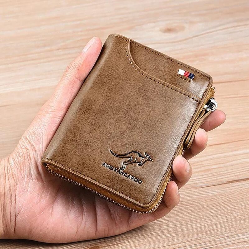 Jeep Enthusiast's Leather Wallet, Brown