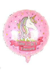 1 pc 18 Inch Birthday Party Balloons Large Size Unicorn Foil Balloon Adult & Kids Party Theme Decorations for Birthday, Anniversary, Baby Shower