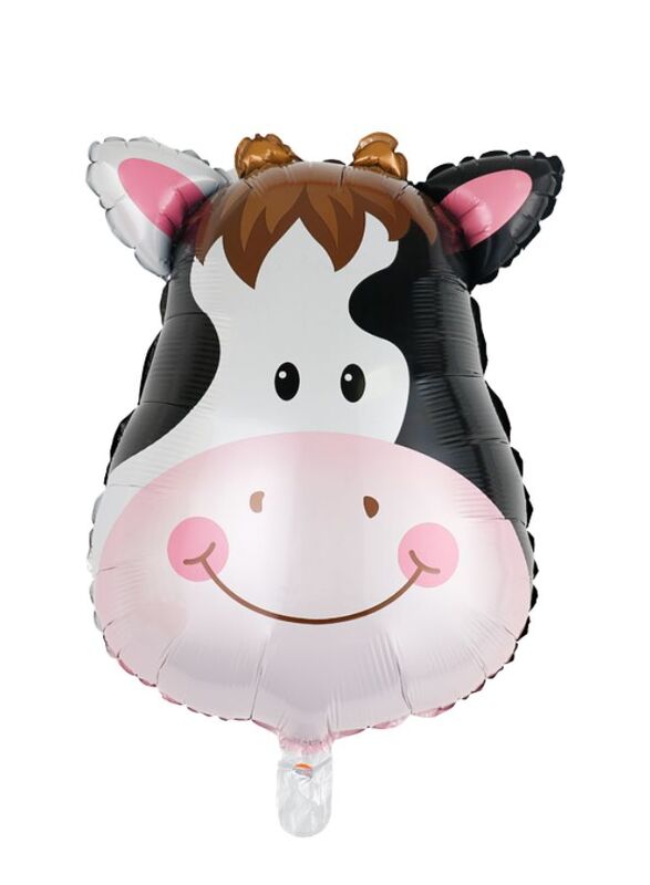 1 pc Birthday Party Balloons Large Size Cow Foil Balloon Adult & Kids Party Theme Decorations for Birthday, Anniversary, Baby Shower